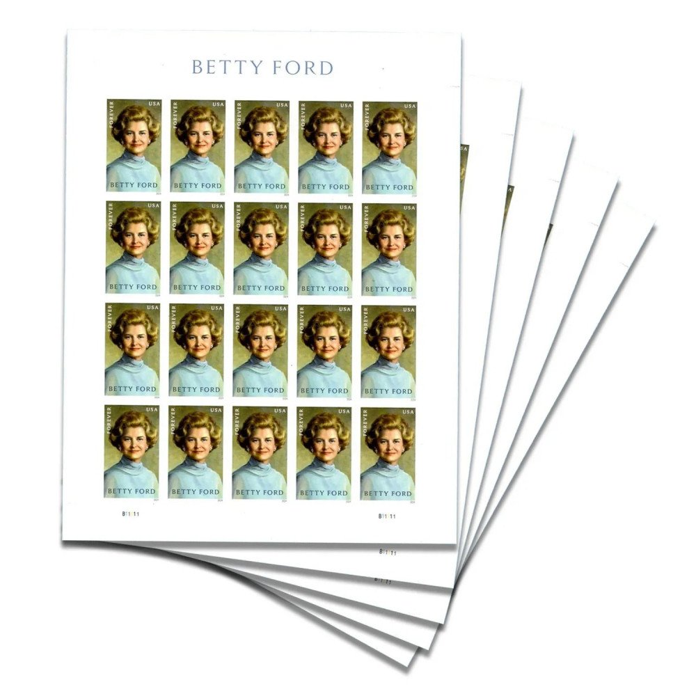 2024 U.S Forever Stamps - Betty Ford