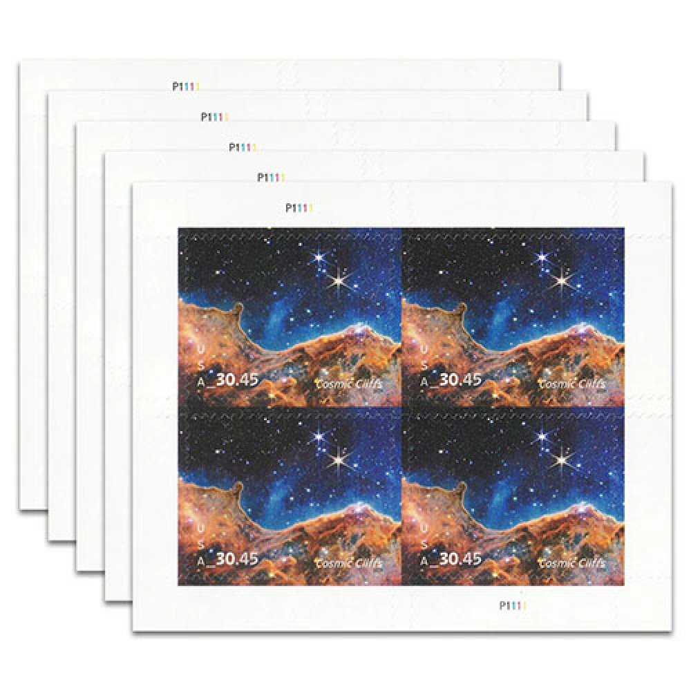 2024 USPS Cosmic Cliffs forever stamps