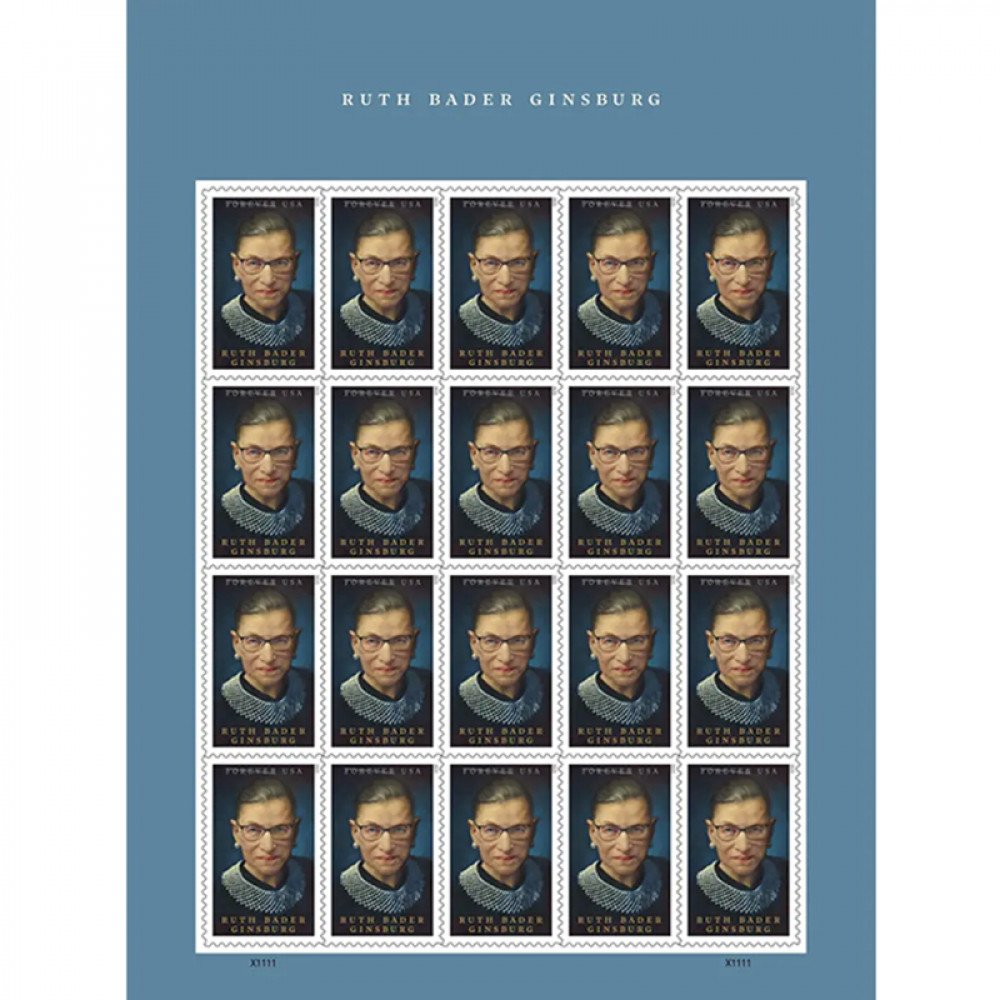 Ruth Bader Ginsburg Forever Stamps 2023