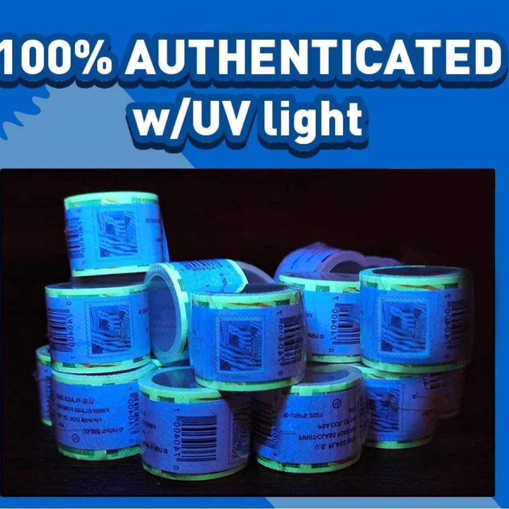 (2018) USPS Forever American Flag Stamps Rolls