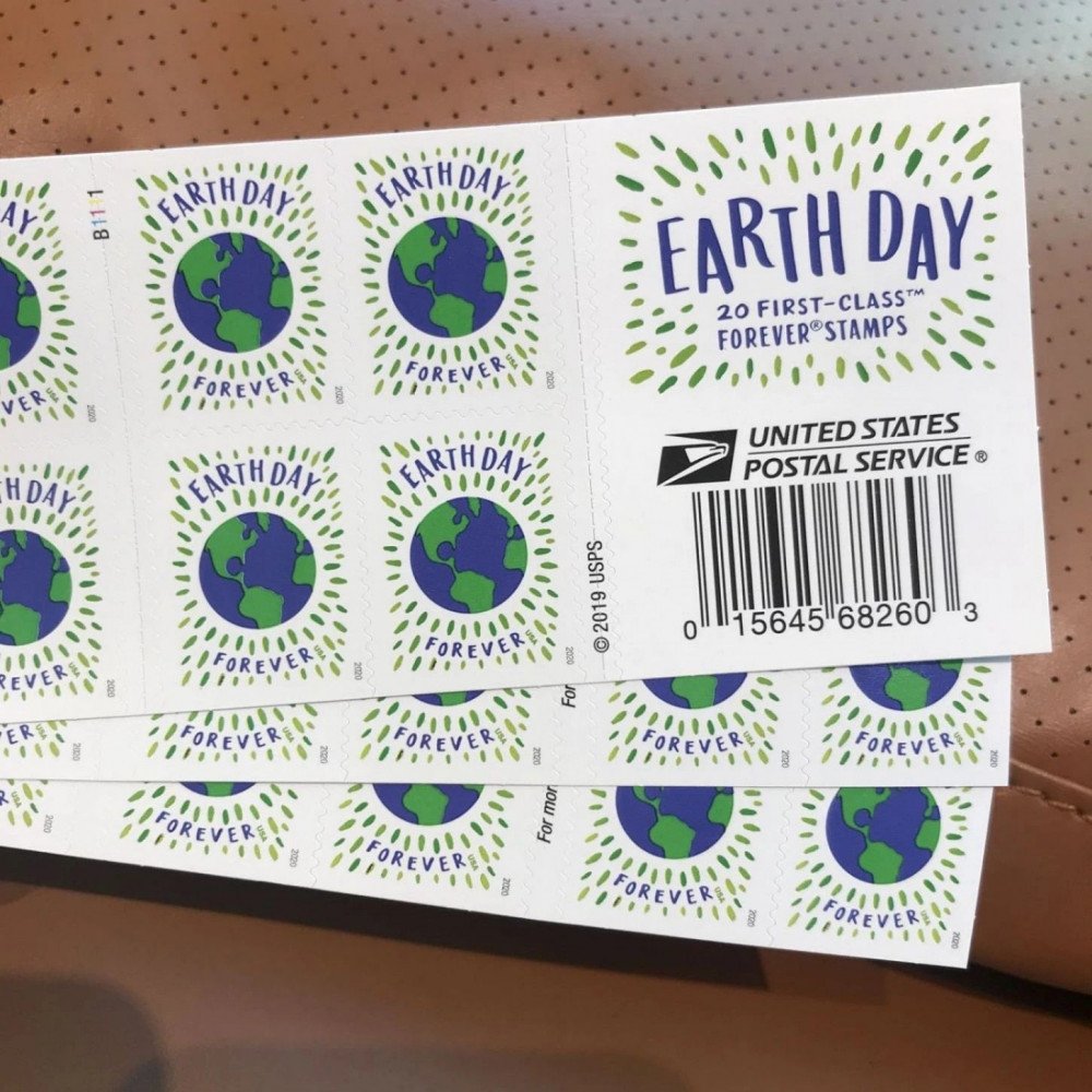 (2020) USPS Earth Day Forever Stamps