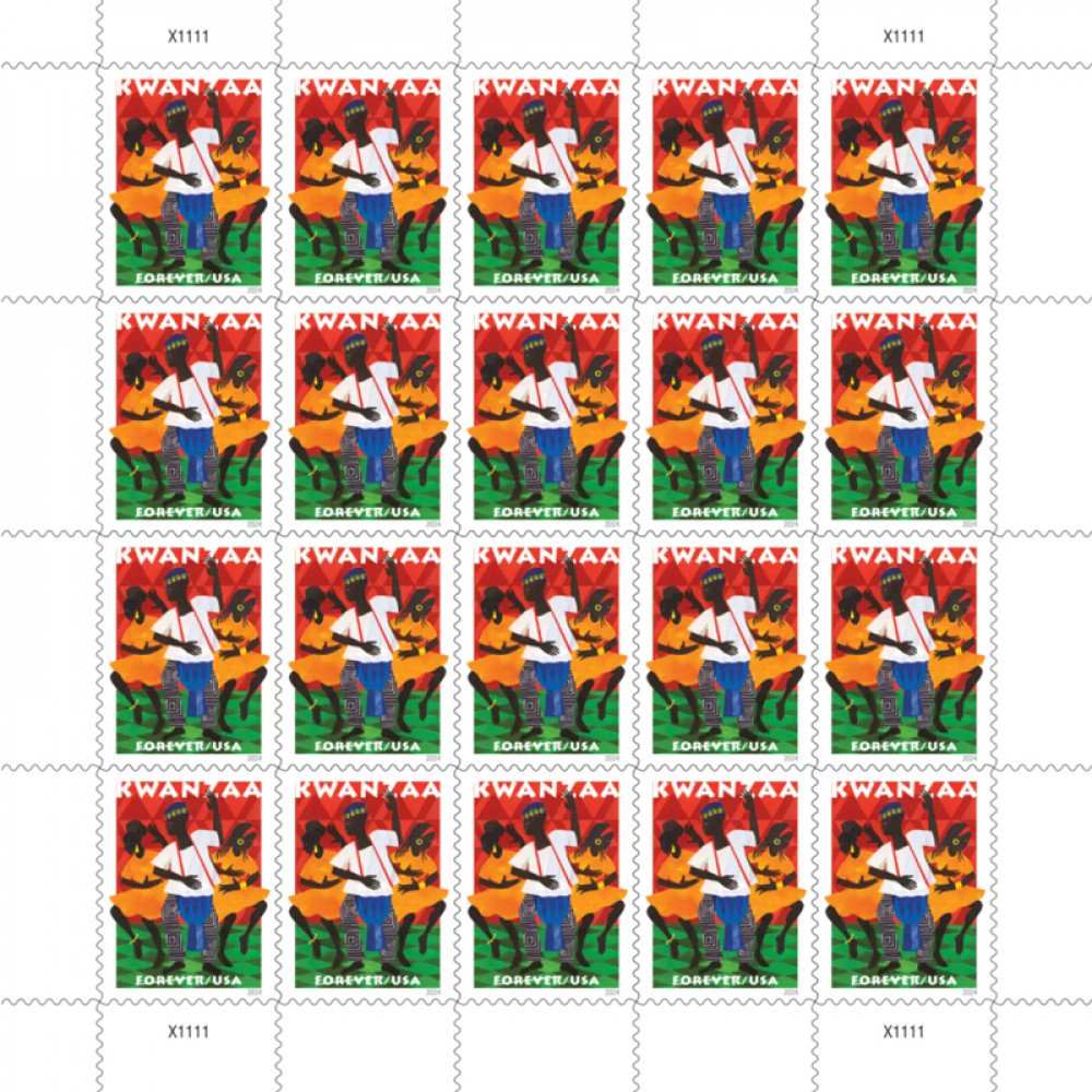 Kwanzaa 2024  Forever Stamps, Sheet of 20
