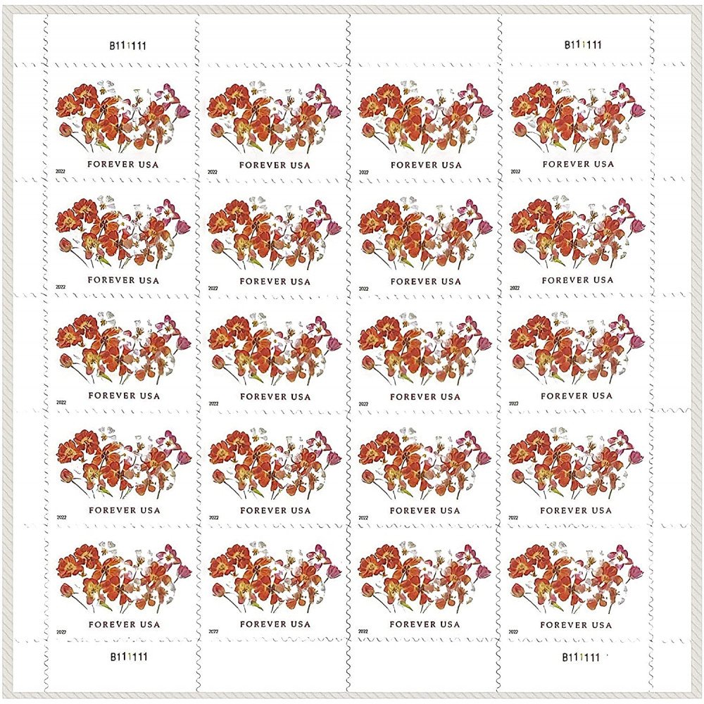 (2022) USPS Tulips Forever First Class Postage Stamps