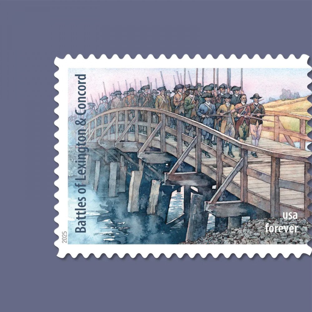 2025 Battlefields of the American Revolution Stamps Sheet of 15