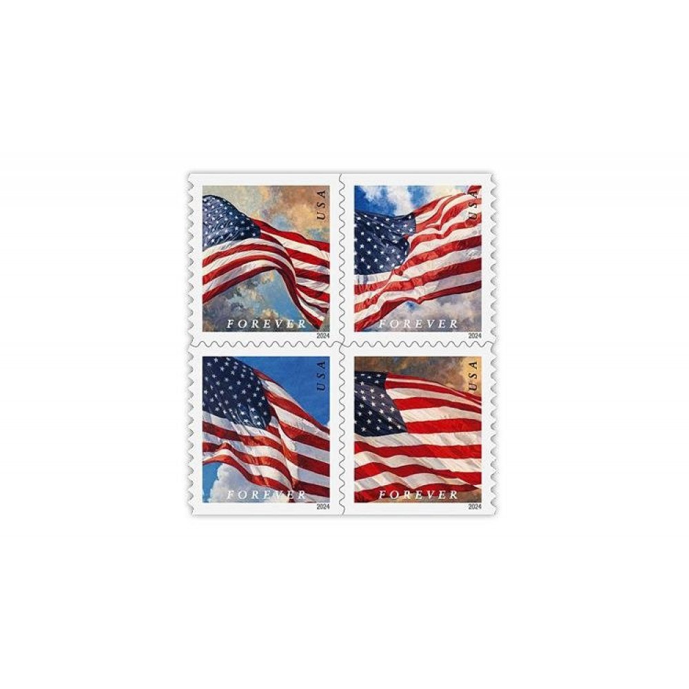 2024 Flag Forever Stamps Sheets Booklets