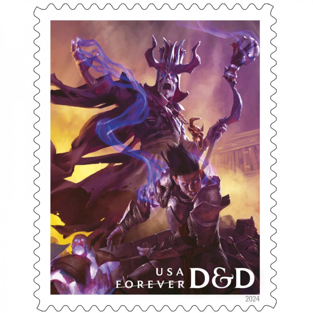 2024 forever stamps Dungeons & Dragons