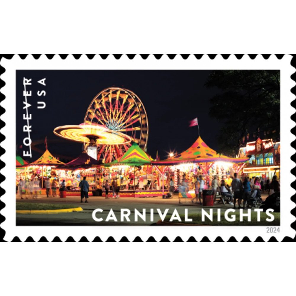 2024 us forever stamps-Carnival Nights