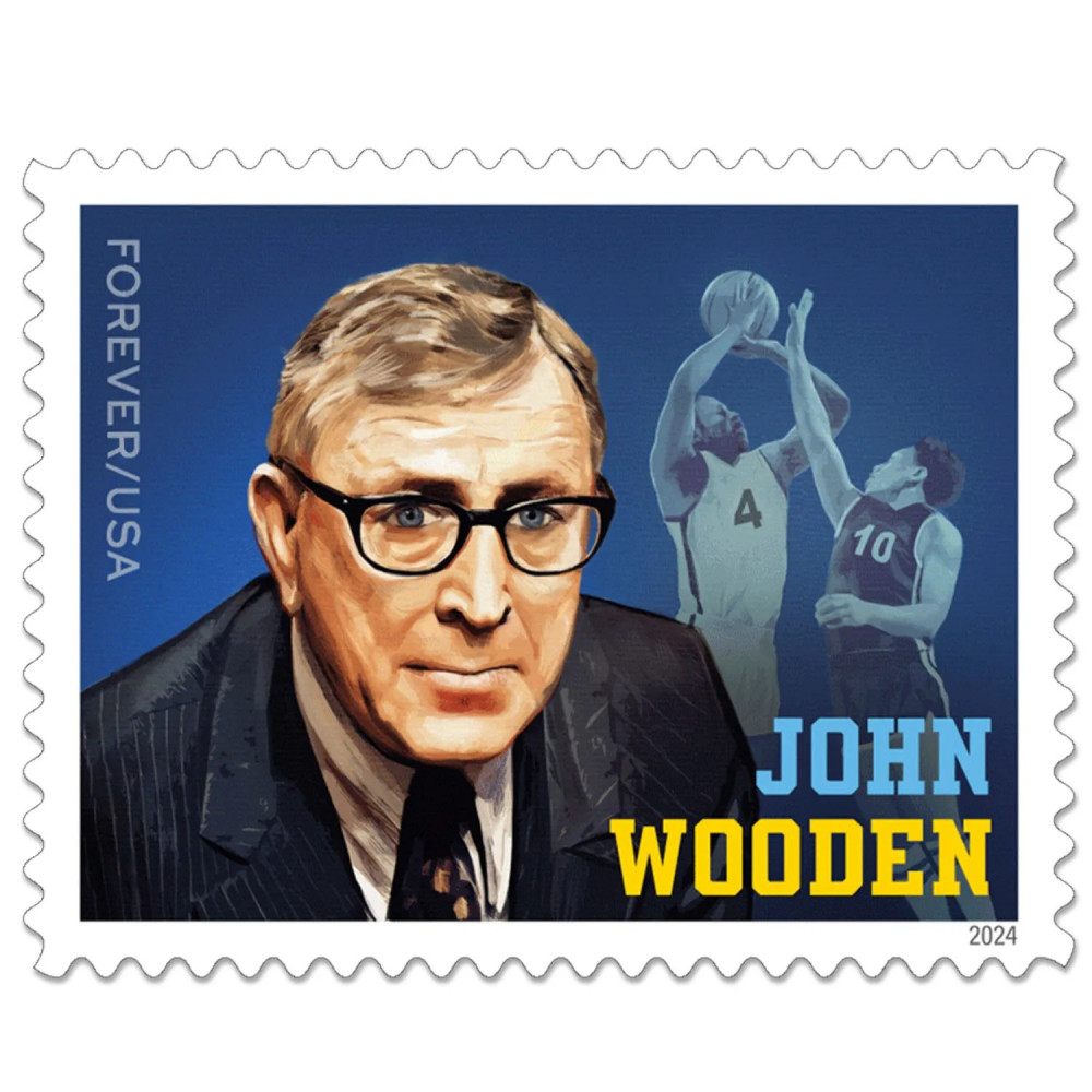 2024 U.S Forever Stamps - John Wooden