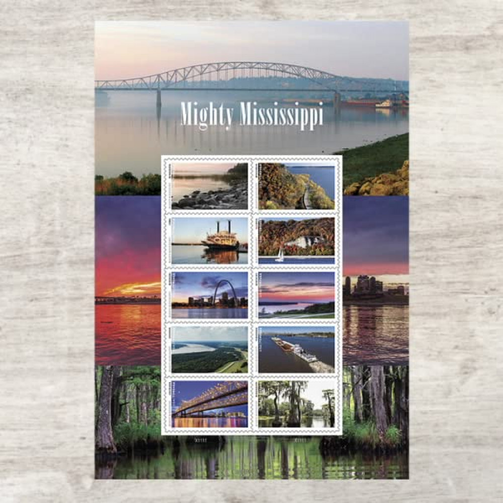 2022 Mighty Mississippi Forever Stamps
