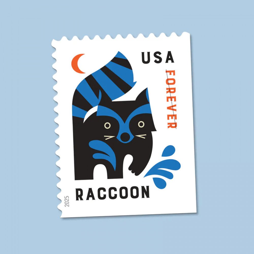 2025 Baby Wild Animals Stamps, Booklet of20