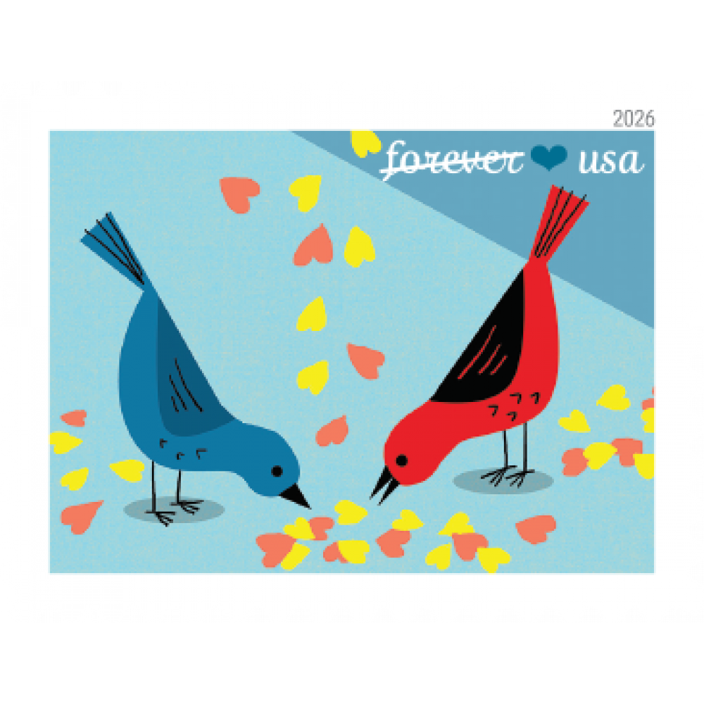 Love 2026 Stamps, Sheet of 20