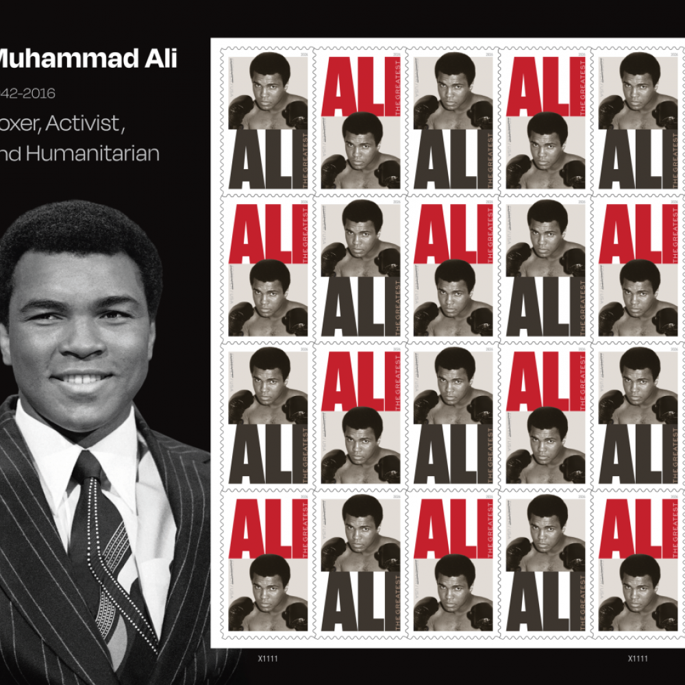 2026 Muhammad Ali Stamps, Sheet of 20